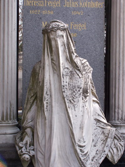 Statue at Vienna Central Cemetery