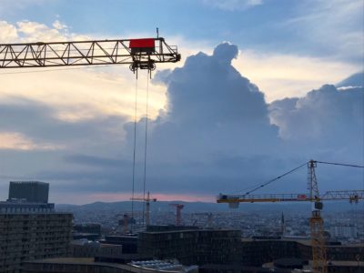 Clouds in Vienna, Austria