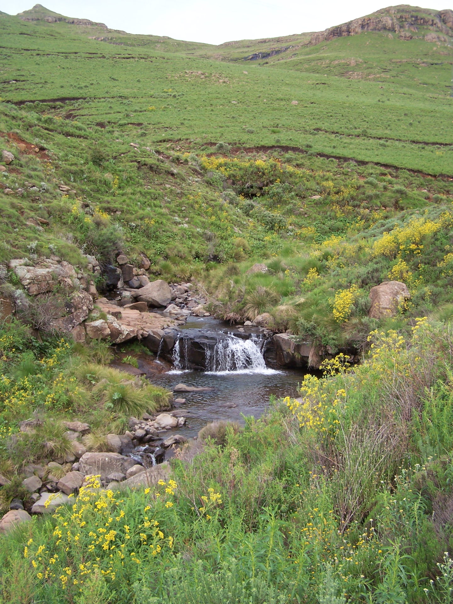 Waterfall, Mountain Road, Lesotho
