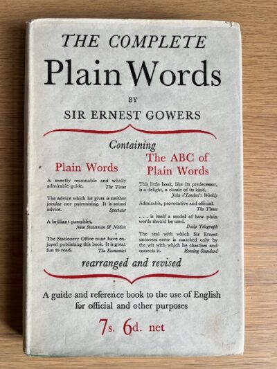 Gowers Complete Plain Words